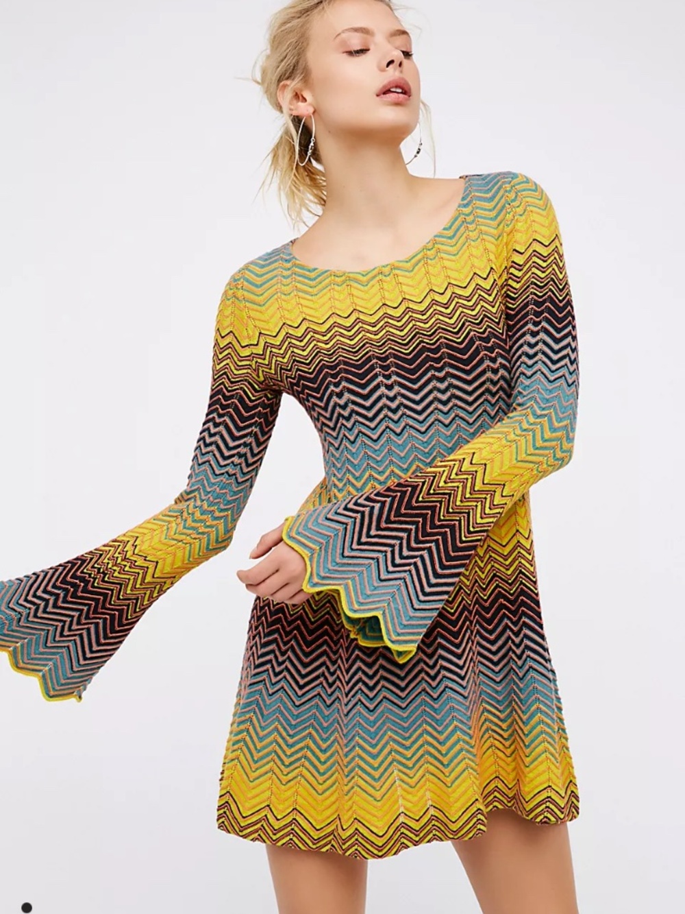 Free People Bella Sweater Mini Dress